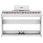 Donner DDP 95 88 Key Weighted Hammer Upright Digital Piano, White